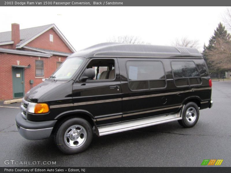 Black / Sandstone 2003 Dodge Ram Van 1500 Passenger Conversion