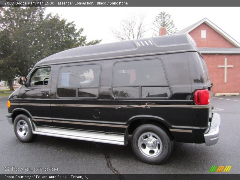 Black / Sandstone 2003 Dodge Ram Van 1500 Passenger Conversion