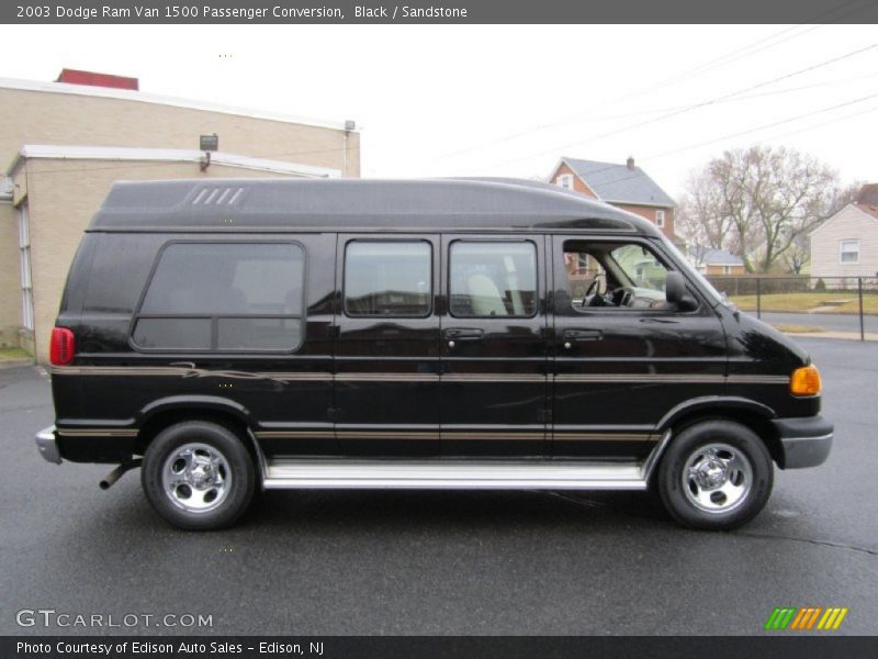 Black / Sandstone 2003 Dodge Ram Van 1500 Passenger Conversion