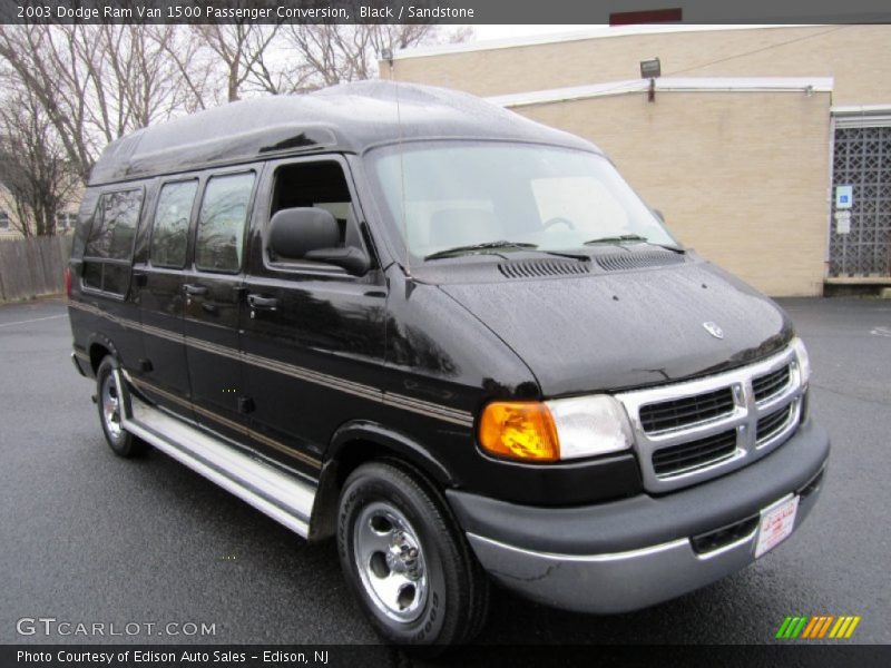 Black / Sandstone 2003 Dodge Ram Van 1500 Passenger Conversion