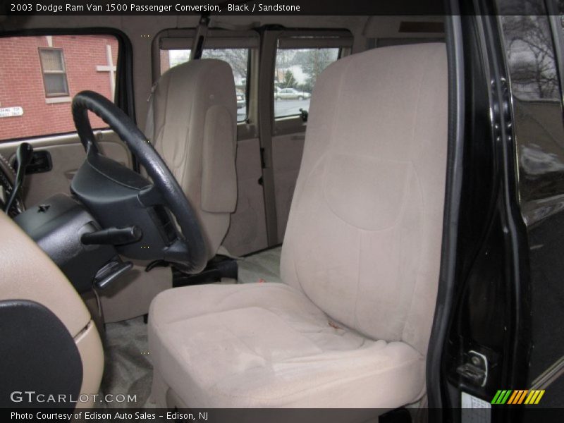 Black / Sandstone 2003 Dodge Ram Van 1500 Passenger Conversion