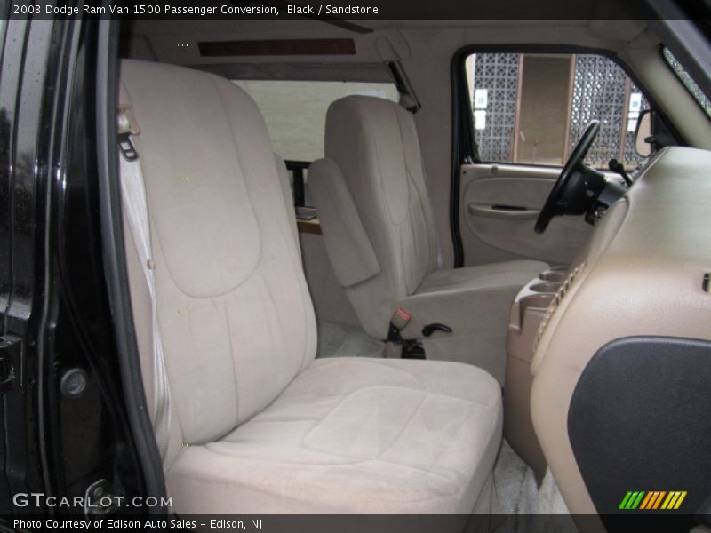Black / Sandstone 2003 Dodge Ram Van 1500 Passenger Conversion