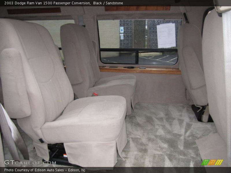 Black / Sandstone 2003 Dodge Ram Van 1500 Passenger Conversion
