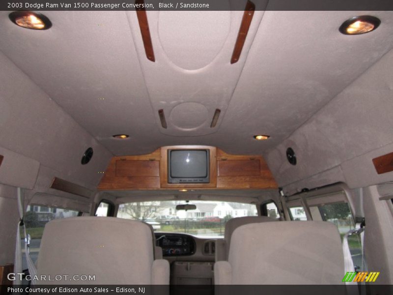 Black / Sandstone 2003 Dodge Ram Van 1500 Passenger Conversion