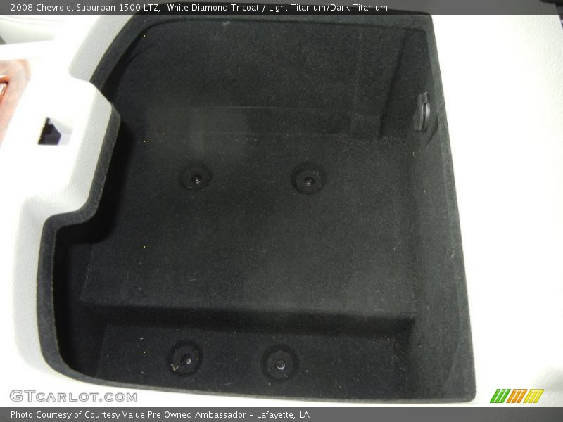 White Diamond Tricoat / Light Titanium/Dark Titanium 2008 Chevrolet Suburban 1500 LTZ