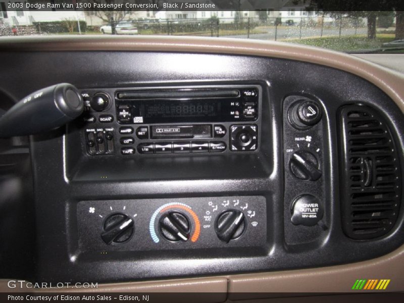 Controls of 2003 Ram Van 1500 Passenger Conversion