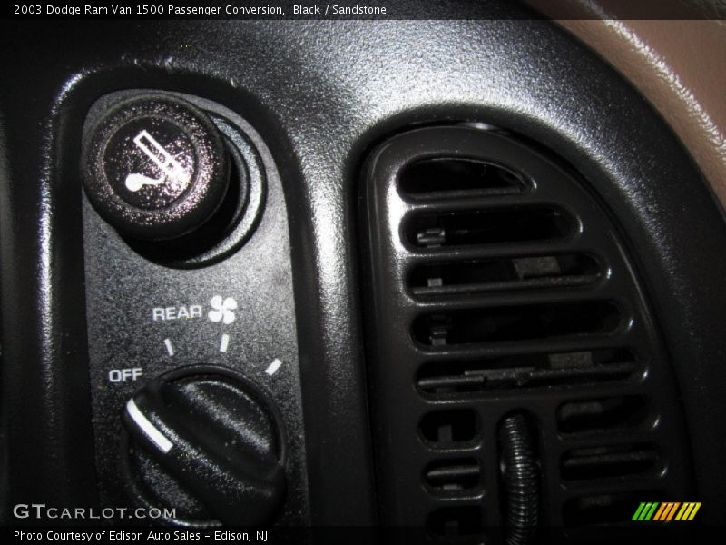 Black / Sandstone 2003 Dodge Ram Van 1500 Passenger Conversion