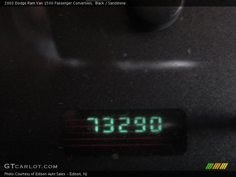 Black / Sandstone 2003 Dodge Ram Van 1500 Passenger Conversion