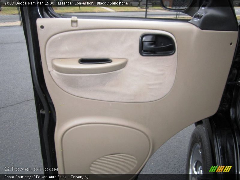 Black / Sandstone 2003 Dodge Ram Van 1500 Passenger Conversion