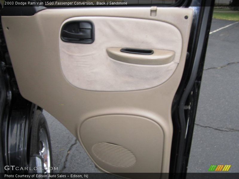 Black / Sandstone 2003 Dodge Ram Van 1500 Passenger Conversion