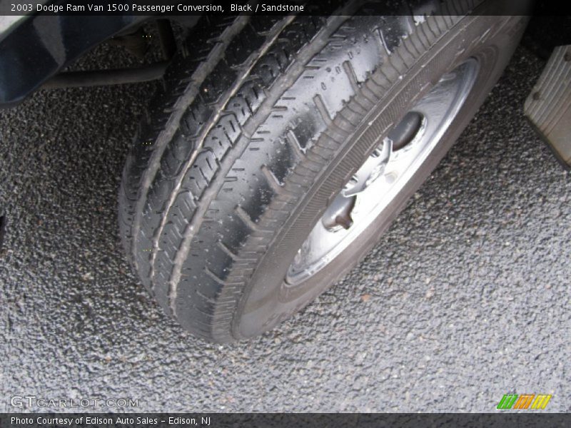 Black / Sandstone 2003 Dodge Ram Van 1500 Passenger Conversion