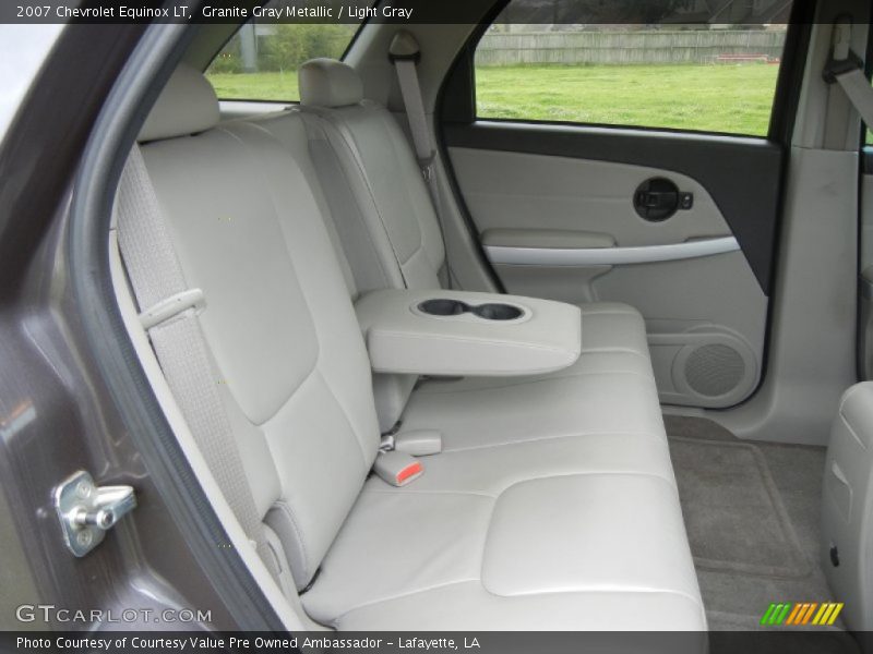 Granite Gray Metallic / Light Gray 2007 Chevrolet Equinox LT