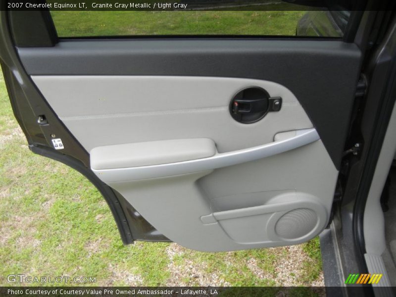 Granite Gray Metallic / Light Gray 2007 Chevrolet Equinox LT