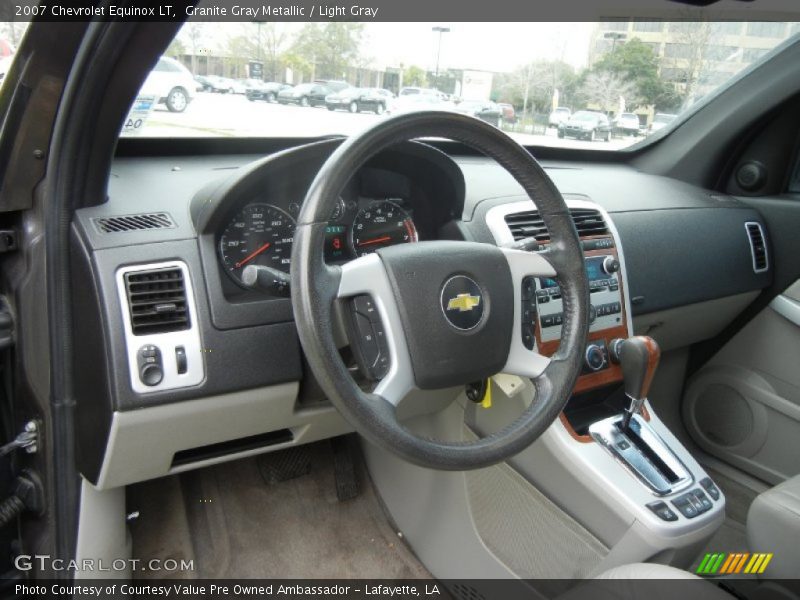 Granite Gray Metallic / Light Gray 2007 Chevrolet Equinox LT