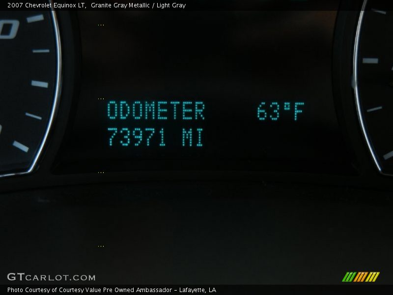 Granite Gray Metallic / Light Gray 2007 Chevrolet Equinox LT
