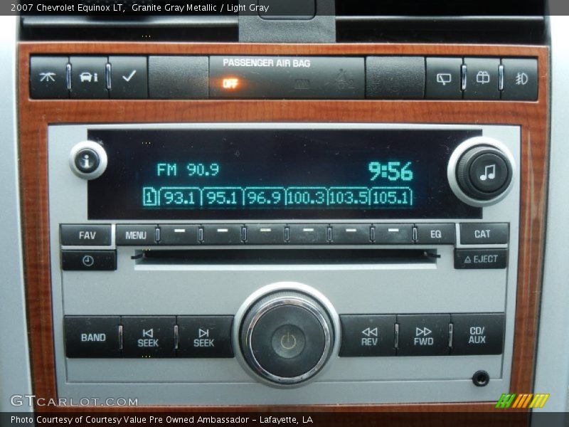 Granite Gray Metallic / Light Gray 2007 Chevrolet Equinox LT