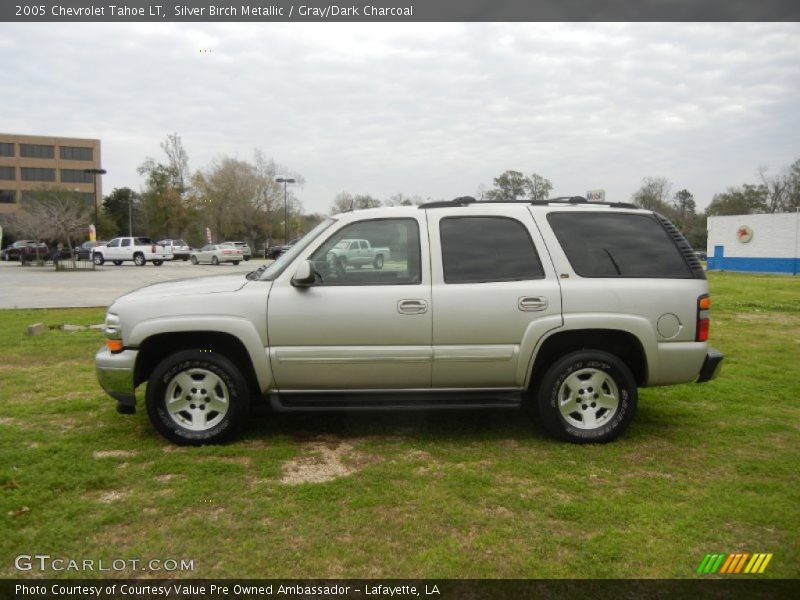 Silver Birch Metallic / Gray/Dark Charcoal 2005 Chevrolet Tahoe LT