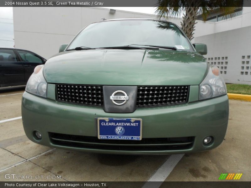 Green Tea Metallic / Gray 2004 Nissan Quest 3.5 SE