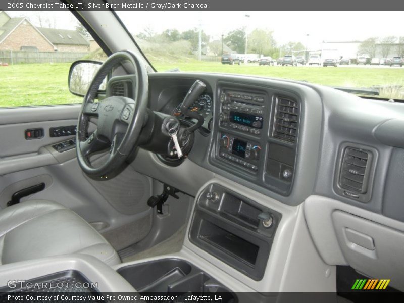 Silver Birch Metallic / Gray/Dark Charcoal 2005 Chevrolet Tahoe LT