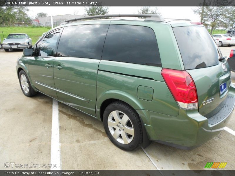 Green Tea Metallic / Gray 2004 Nissan Quest 3.5 SE