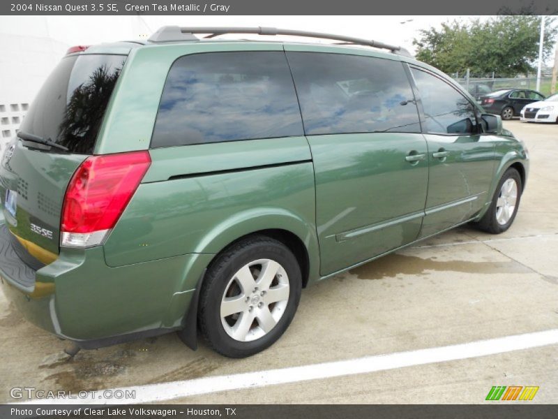 Green Tea Metallic / Gray 2004 Nissan Quest 3.5 SE