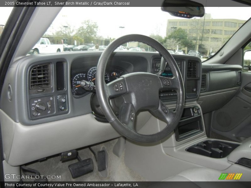 Silver Birch Metallic / Gray/Dark Charcoal 2005 Chevrolet Tahoe LT