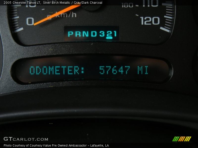 Silver Birch Metallic / Gray/Dark Charcoal 2005 Chevrolet Tahoe LT