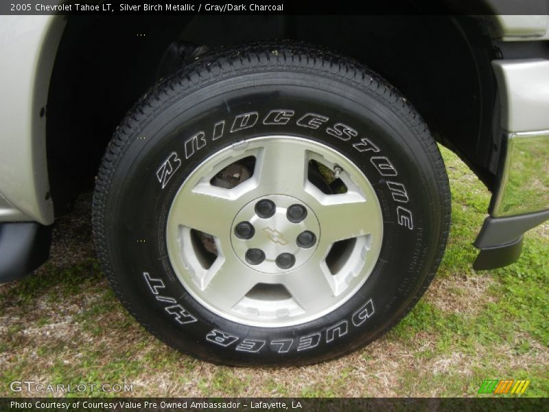 Silver Birch Metallic / Gray/Dark Charcoal 2005 Chevrolet Tahoe LT