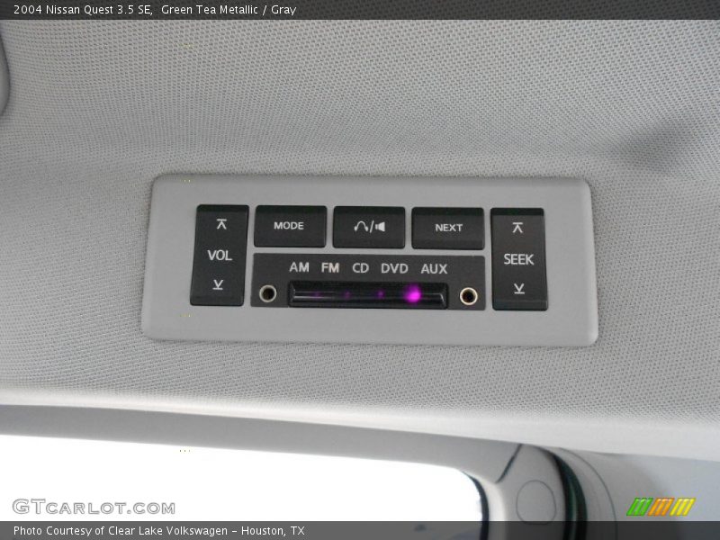 Controls of 2004 Quest 3.5 SE