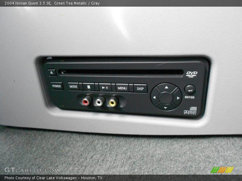 Controls of 2004 Quest 3.5 SE