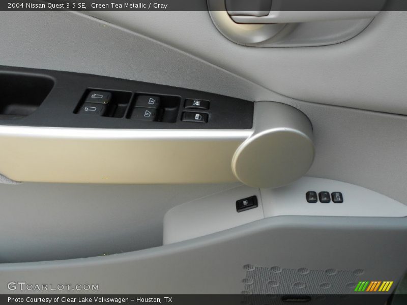 Green Tea Metallic / Gray 2004 Nissan Quest 3.5 SE