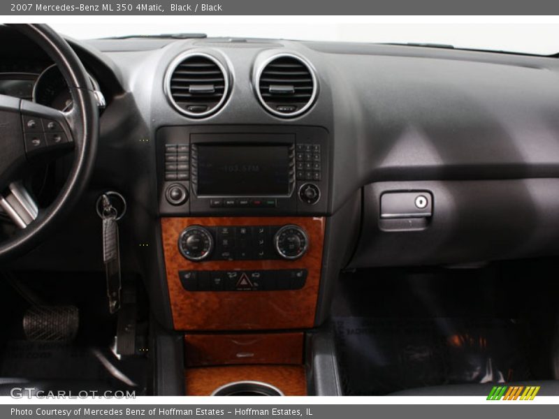 Black / Black 2007 Mercedes-Benz ML 350 4Matic
