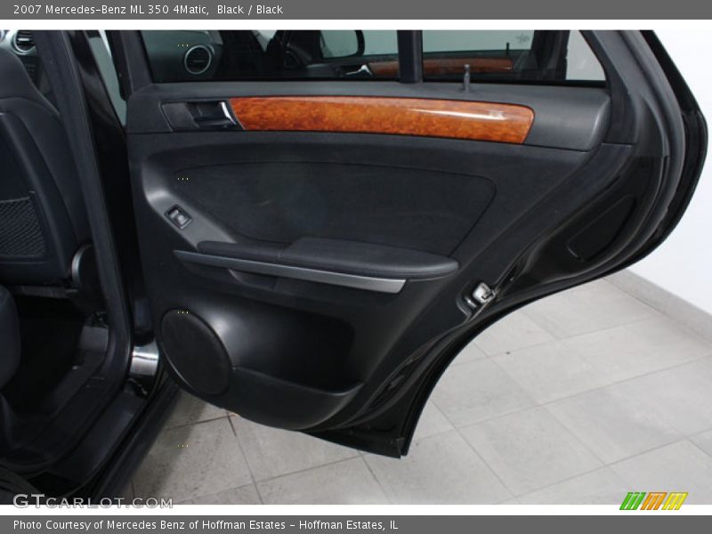 Black / Black 2007 Mercedes-Benz ML 350 4Matic