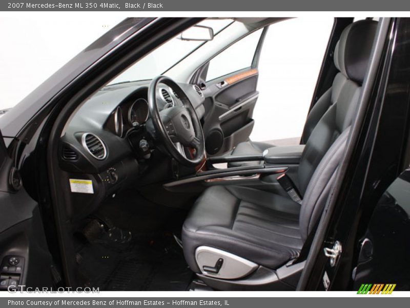 Black / Black 2007 Mercedes-Benz ML 350 4Matic