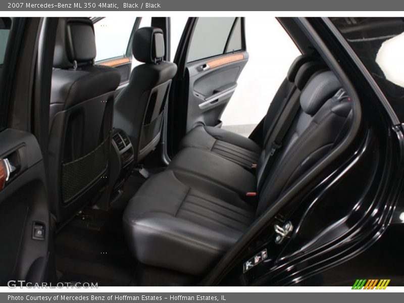 Black / Black 2007 Mercedes-Benz ML 350 4Matic