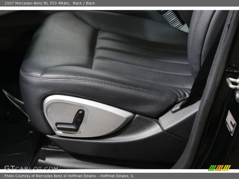 Black / Black 2007 Mercedes-Benz ML 350 4Matic