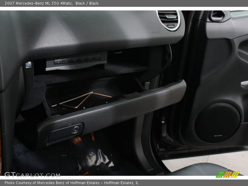 Black / Black 2007 Mercedes-Benz ML 350 4Matic