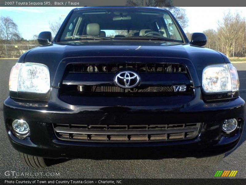 Black / Taupe 2007 Toyota Sequoia SR5