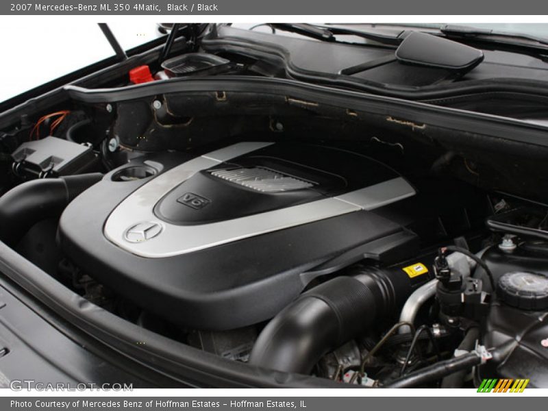 Black / Black 2007 Mercedes-Benz ML 350 4Matic