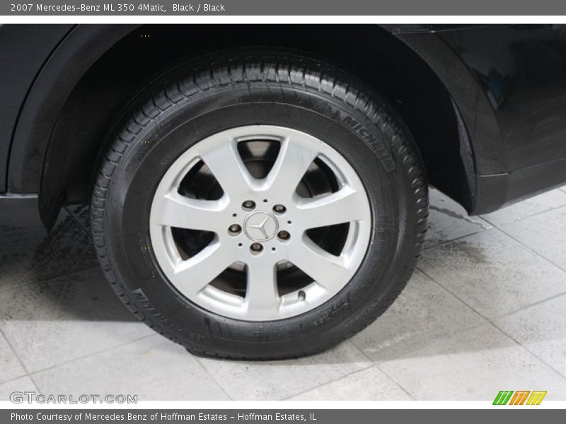 Black / Black 2007 Mercedes-Benz ML 350 4Matic