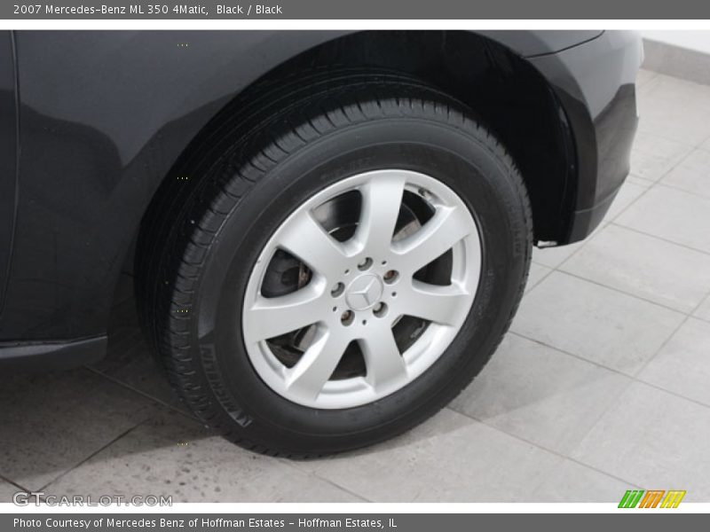 Black / Black 2007 Mercedes-Benz ML 350 4Matic