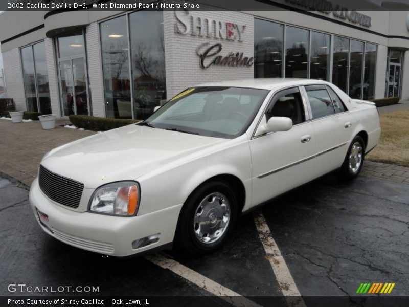 White Diamond Pearl / Neutral Shale 2002 Cadillac DeVille DHS