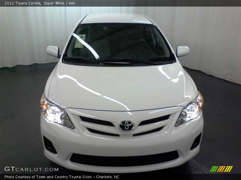 Super White / Ash 2012 Toyota Corolla