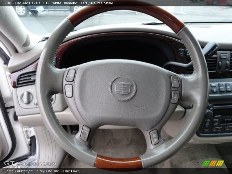 White Diamond Pearl / Neutral Shale 2002 Cadillac DeVille DHS