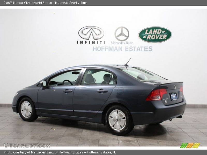 Magnetic Pearl / Blue 2007 Honda Civic Hybrid Sedan