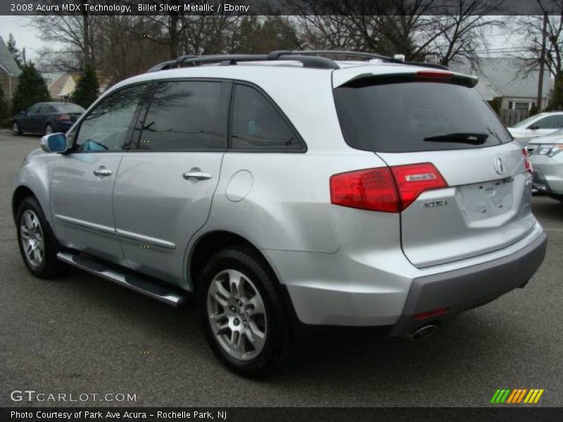 Billet Silver Metallic / Ebony 2008 Acura MDX Technology