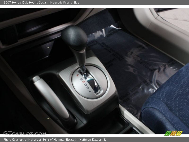 Magnetic Pearl / Blue 2007 Honda Civic Hybrid Sedan
