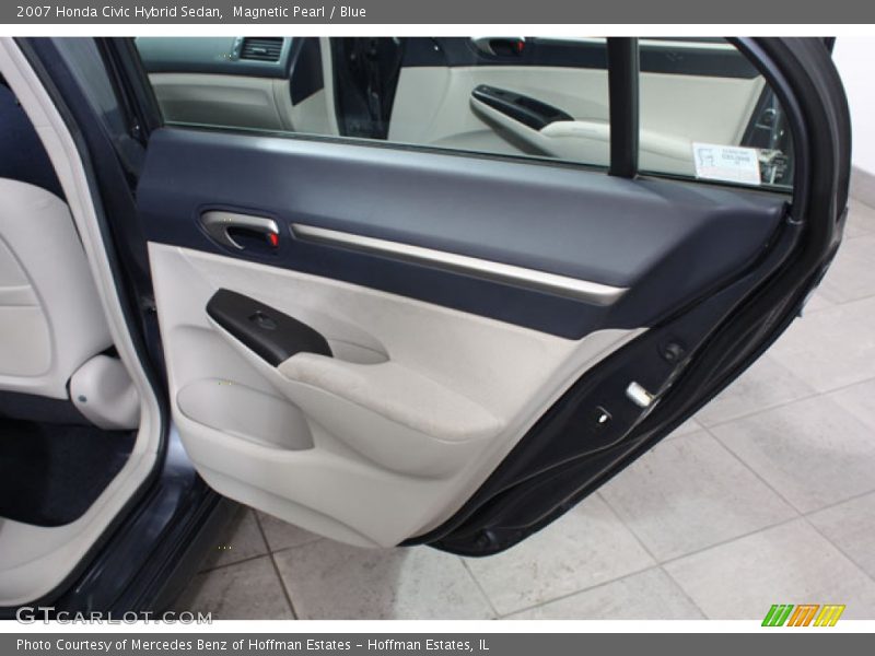 Magnetic Pearl / Blue 2007 Honda Civic Hybrid Sedan
