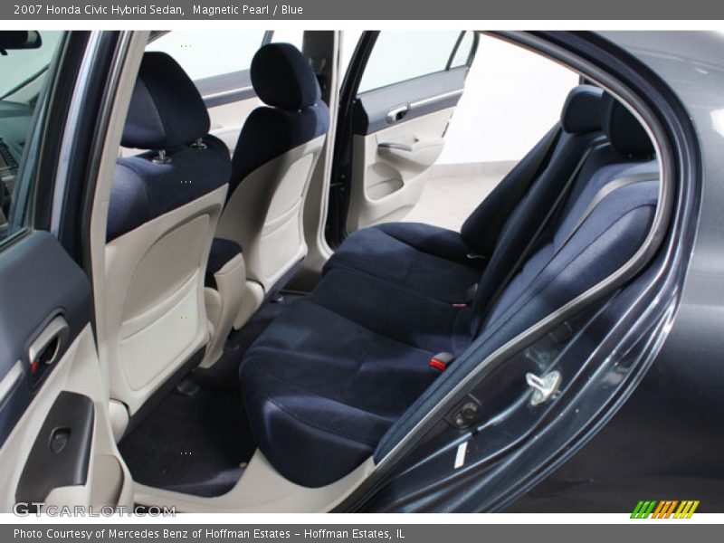 Magnetic Pearl / Blue 2007 Honda Civic Hybrid Sedan