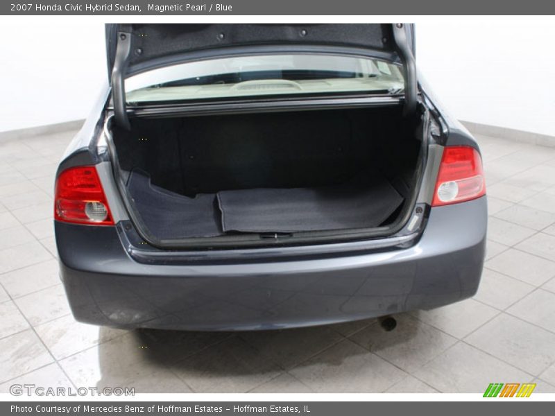Magnetic Pearl / Blue 2007 Honda Civic Hybrid Sedan